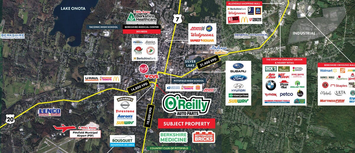 Commercial Property for Sale in Pittsfield Massachusetts 01201